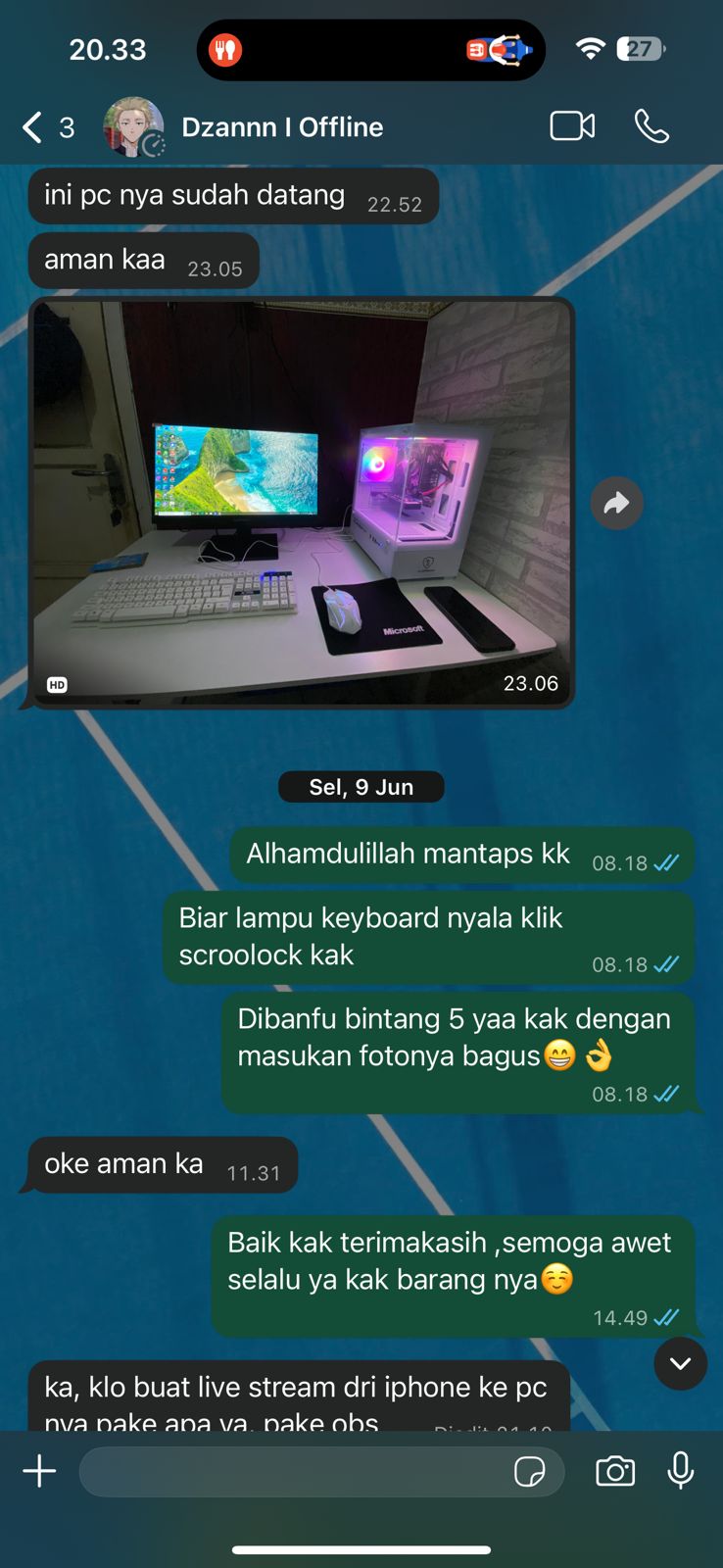 Bukti Transaksi Offline 4