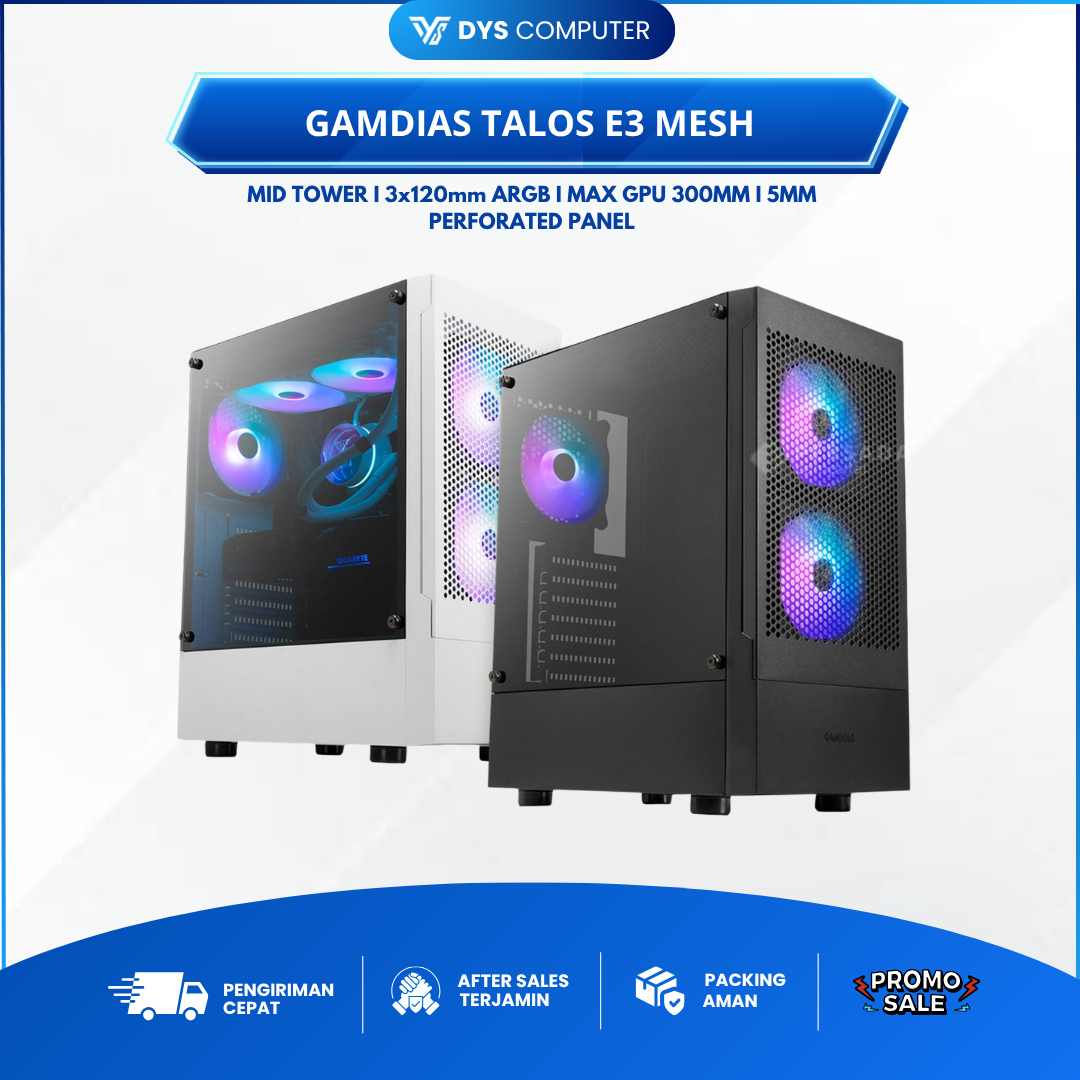 CASING GAMING GAMDIAS TALOS E3 MESH