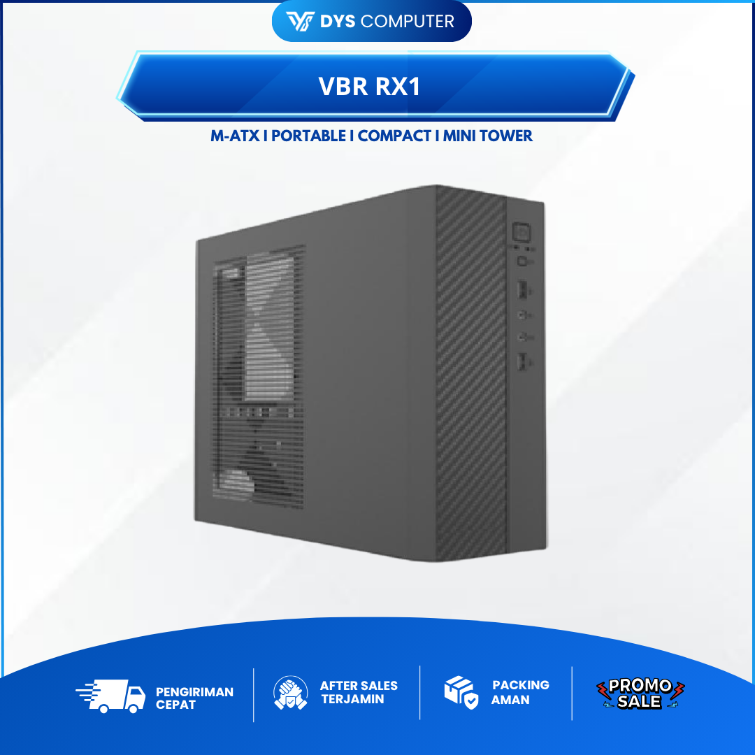 VBR RX1 Portable Micro ATX Casing Komputer
