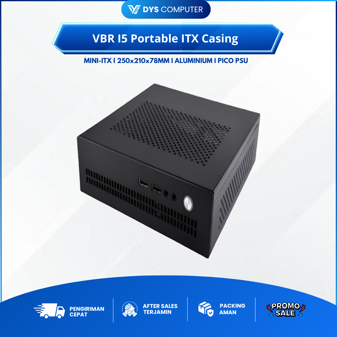 VBR I5 Portable ITX Casing Komputer