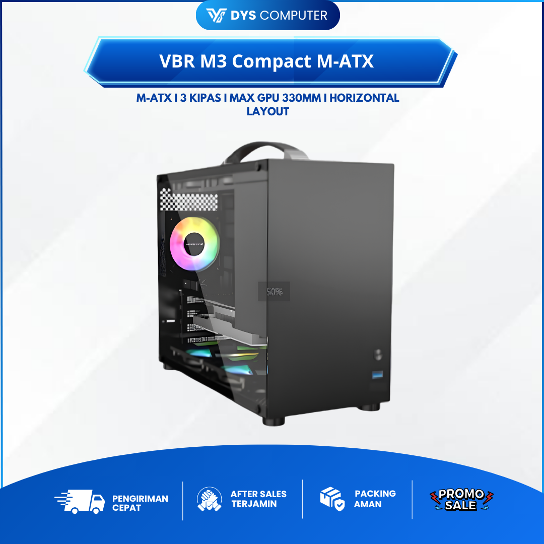 VBR M3 Compact M-ATX Gaming Case