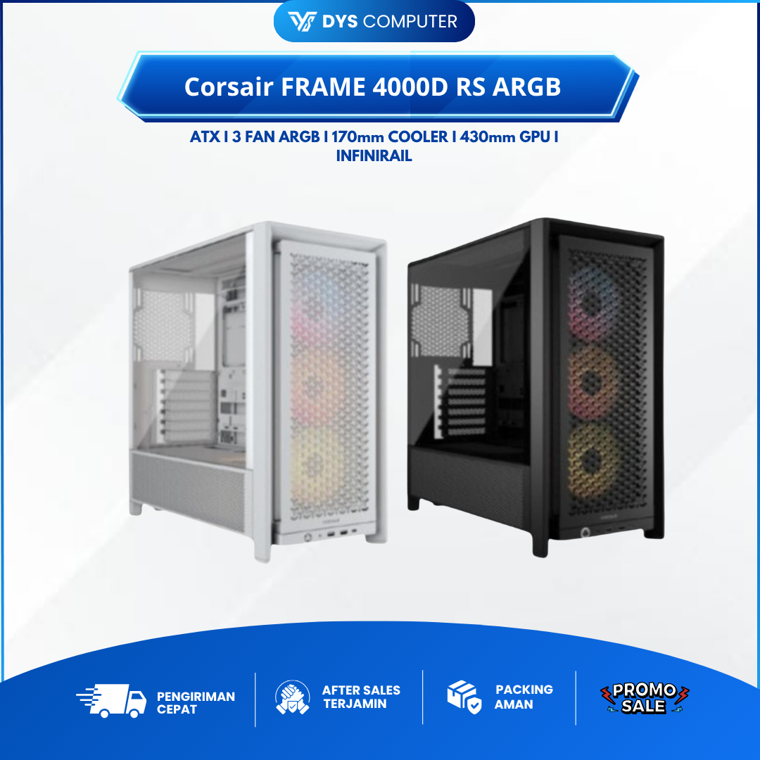 Corsair FRAME 4000D RS ARGB Mid-Tower PC Case