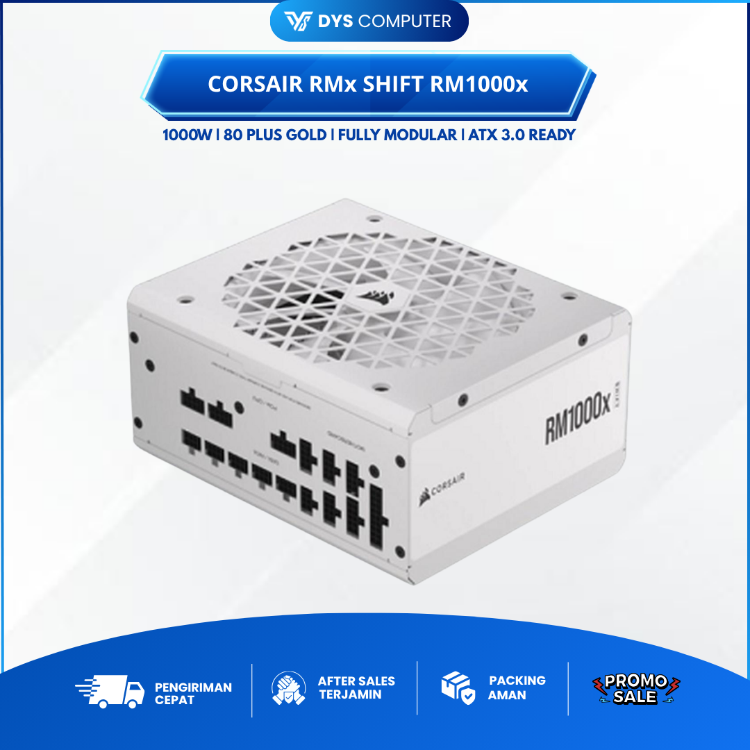 Corsair RMx SHIFT RM1000x 80 PLUS Gold Fully Modular ATX Power 