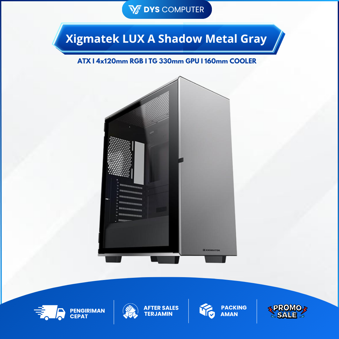 Xagatek Gaming XAGATEK LUX A SHADOW METAL GRAY