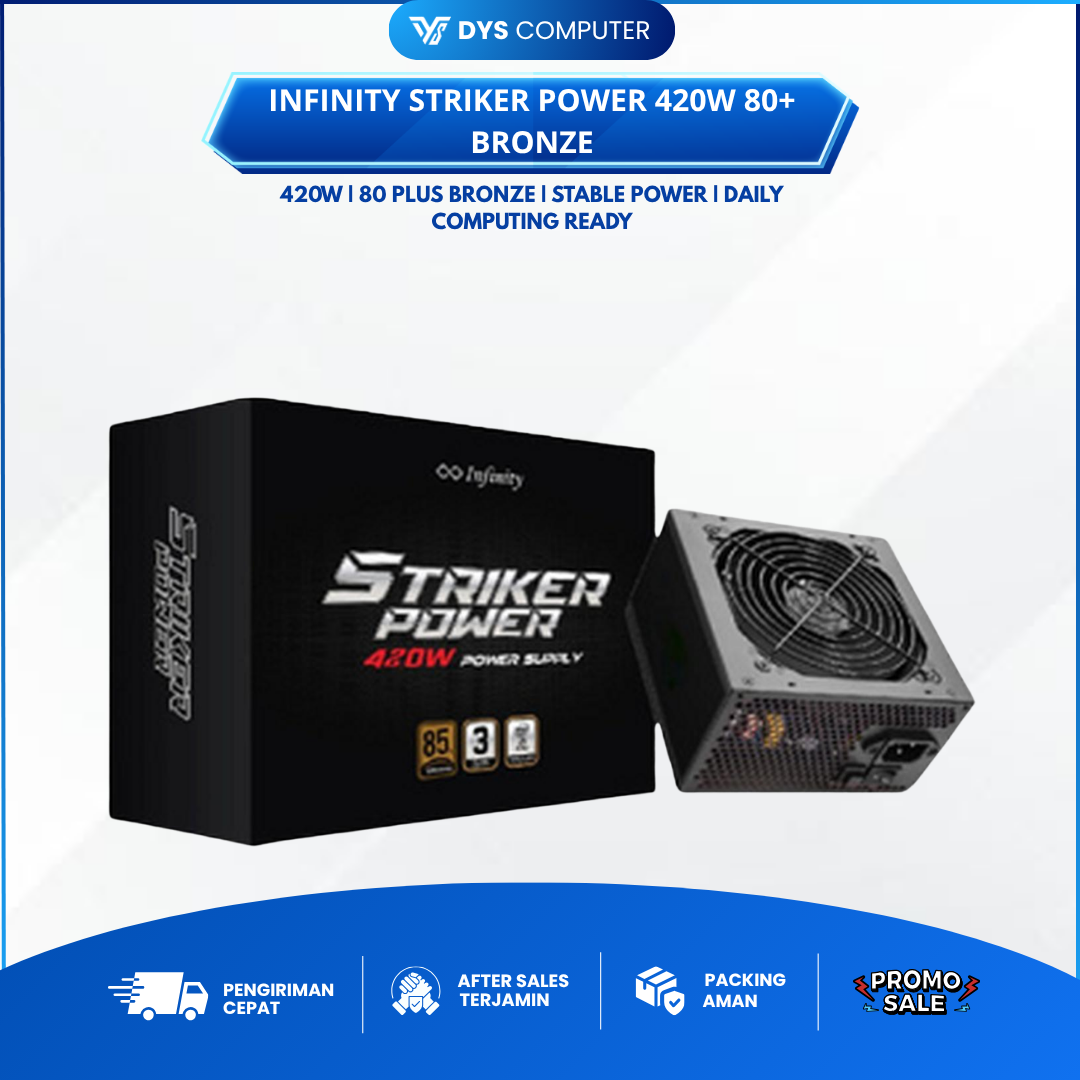 PSU / Power Supply Infinity Striker Power 420 Watt 420W 80 Plus Bronze