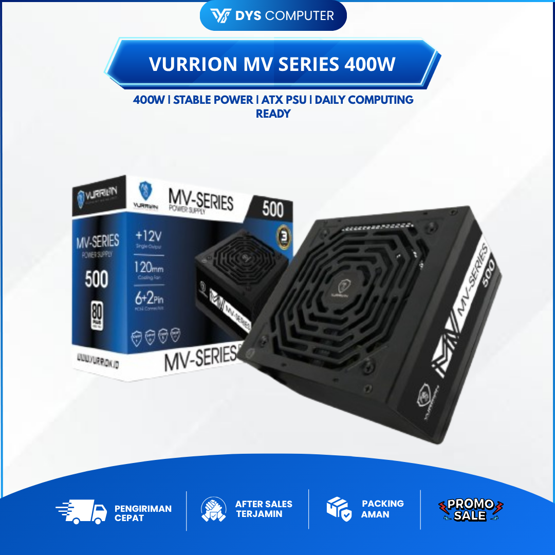 POWER SUPPLY / PSU / ATX PSU - VURRION MV SERIES 400