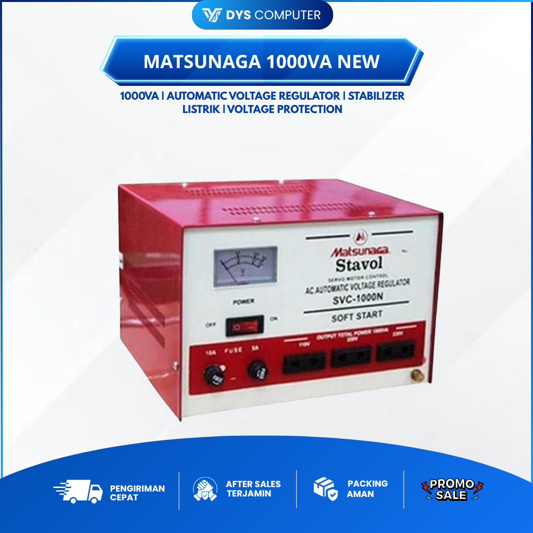 Stabiliser Matsunaga 1000VA NEW